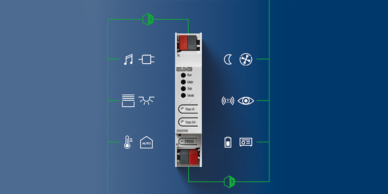 KNX Bereichs- und Linienkoppler bei Lobmeier Elektrotechnik GmbH in Hepberg