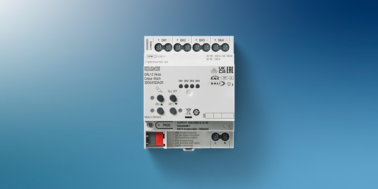 KNX DALI 2 Gateway Colour bei Lobmeier Elektrotechnik GmbH in Hepberg